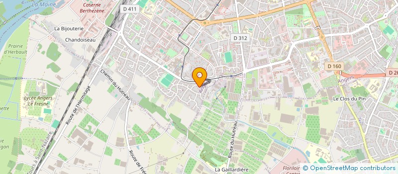 localisation de l'entreprise PRIME VTC 49  ANGERS