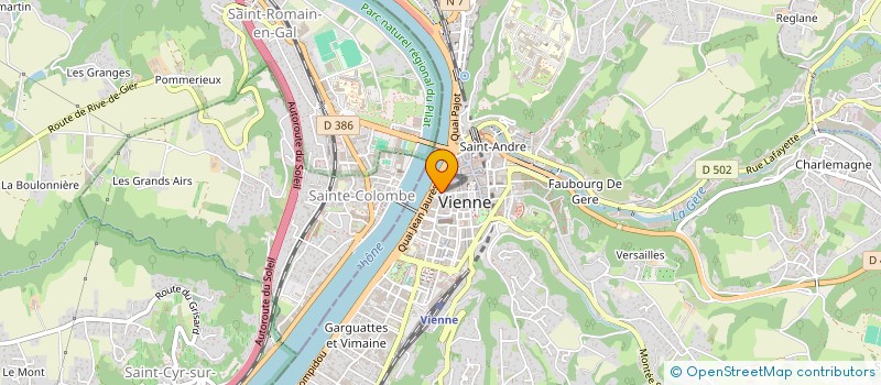 localisation de l'entreprise PRIMECO SOCIETE ANONYME  VIENNE