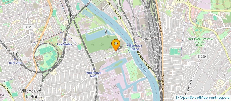 localisation de l'entreprise PRIMEGAL  VILLENEUVE-LE-ROI