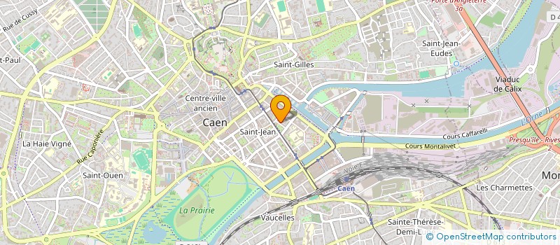localisation de l'entreprise PRIMEGENES à CAEN