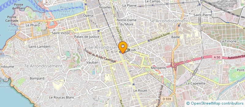 localisation de l'entreprise PRIMENCO à MARSEILLE