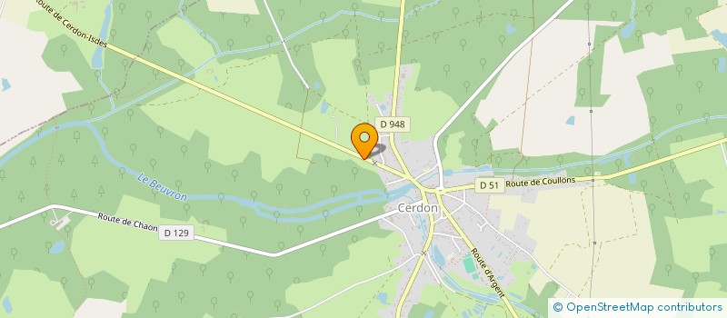 localisation de l'entreprise PRIMEO à CERDON