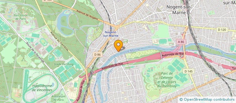 localisation de l'entreprise PRIMEO GROUPE  NOGENT-SUR-MARNE