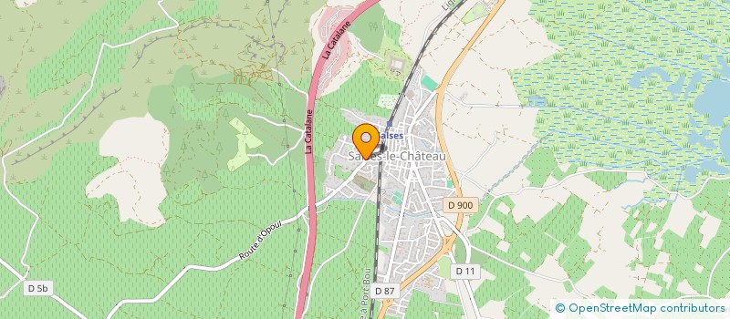localisation de l'entreprise PRIMER à SALSES-LE-CHATEAU