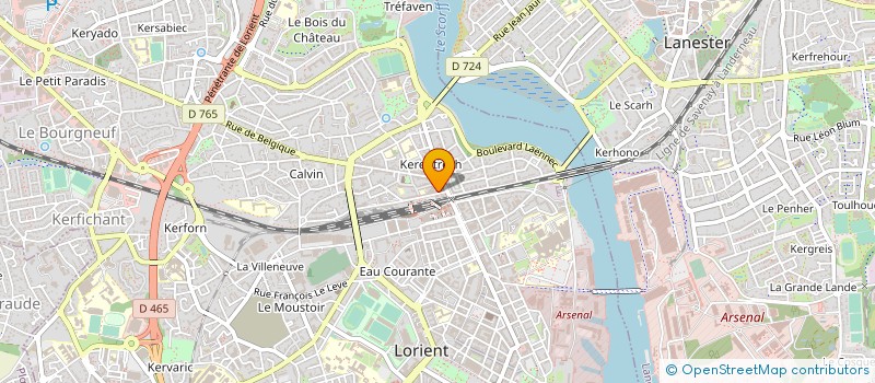 localisation de l'entreprise PRIMER - SO NO MA à LORIENT