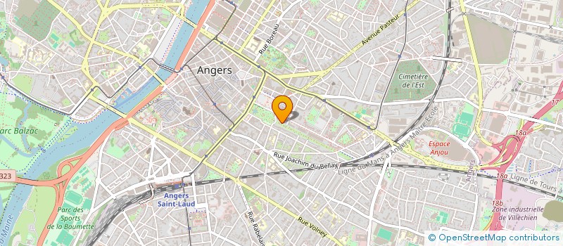 localisation de l'entreprise PRIMERA à ANGERS