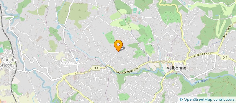 localisation de l'entreprise PRIMERO  CHATEAUNEUF-GRASSE