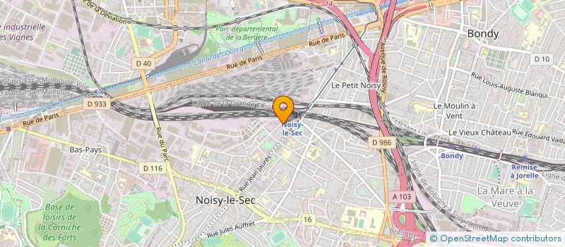 localisation de l'entreprise PRIMERO à NOISY-LE-SEC