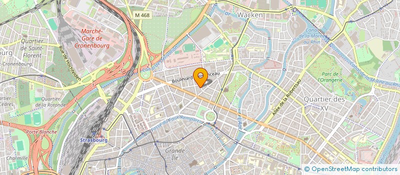 localisation de l'entreprise PRIMETIS à STRASBOURG