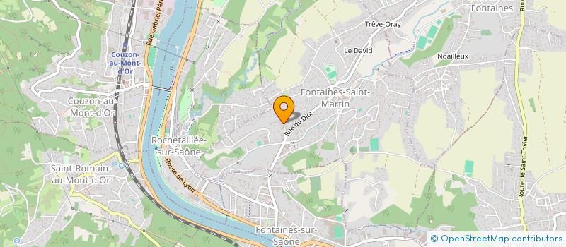 localisation de l'entreprise PRIMETYS  FONTAINES-SAINT-MARTIN