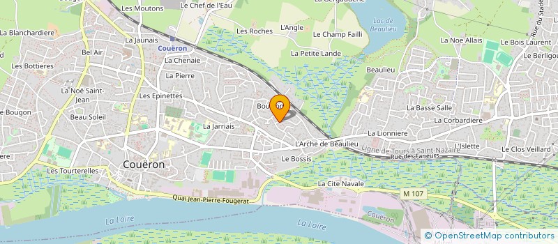 localisation de l'entreprise PRIMEUR BIO à COUERON