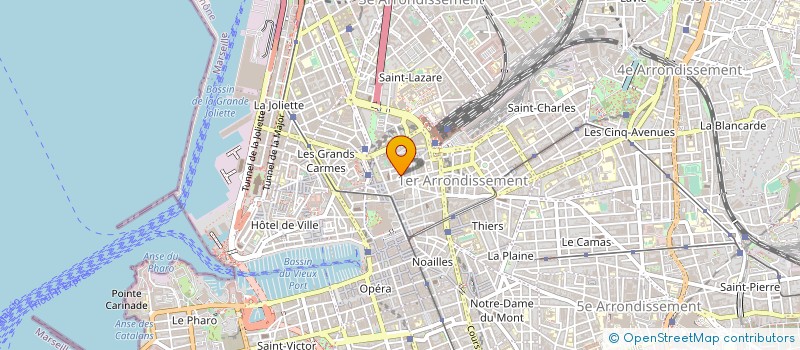 localisation de l'entreprise PRIMEUR BOUDWAW à MARSEILLE