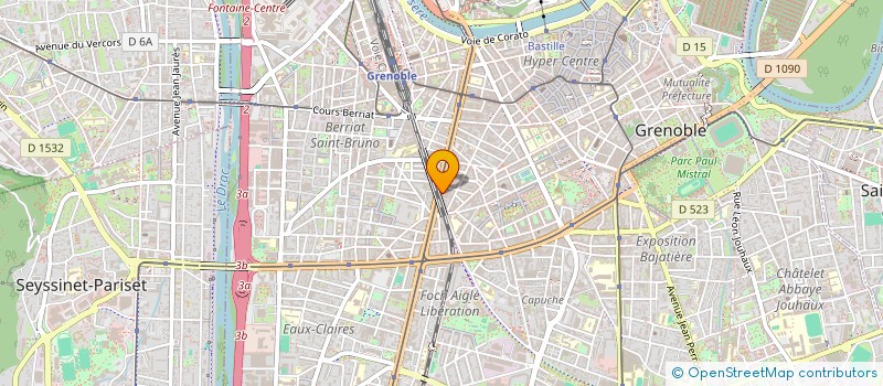 localisation de l'entreprise PRIMEUR D'ICI à GRENOBLE