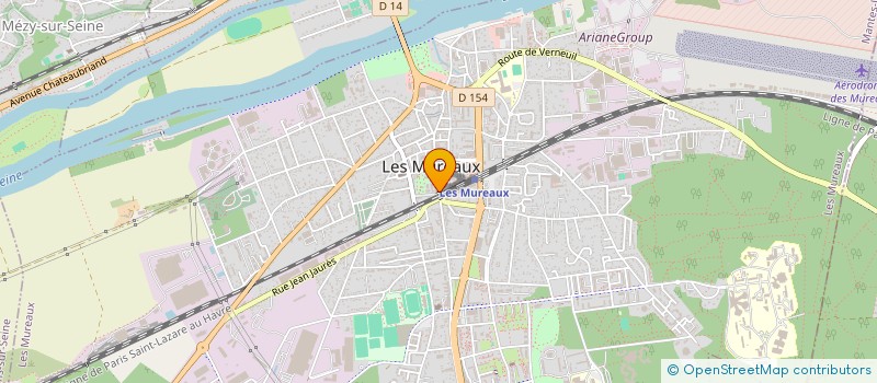 localisation de l'entreprise PRIMEUR DE LA GARE à LES MUREAUX