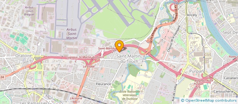 localisation de l'entreprise PRIMEUR DES TERROIRS à TOULOUSE