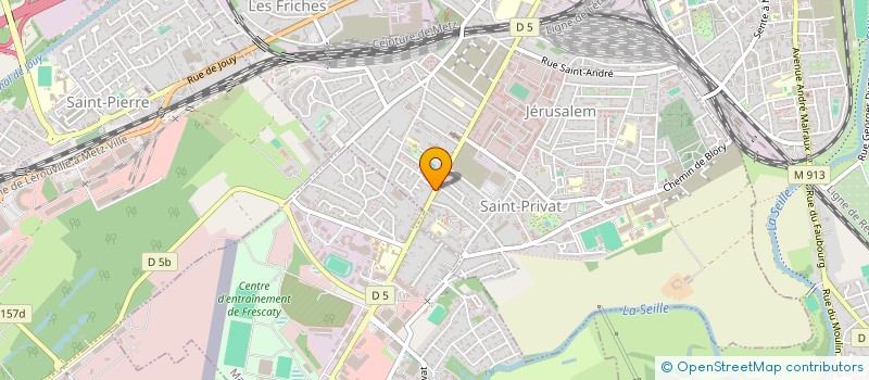 localisation de l'entreprise PRIMEUR DU MONDE à MONTIGNY-LES-METZ