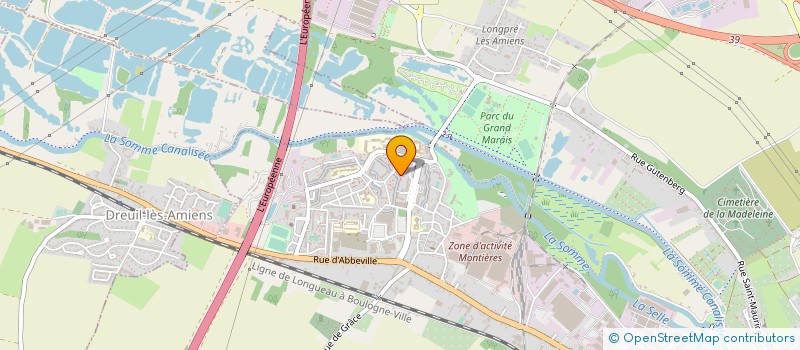 localisation de l'entreprise PRIMEUR DU NORD à AMIENS