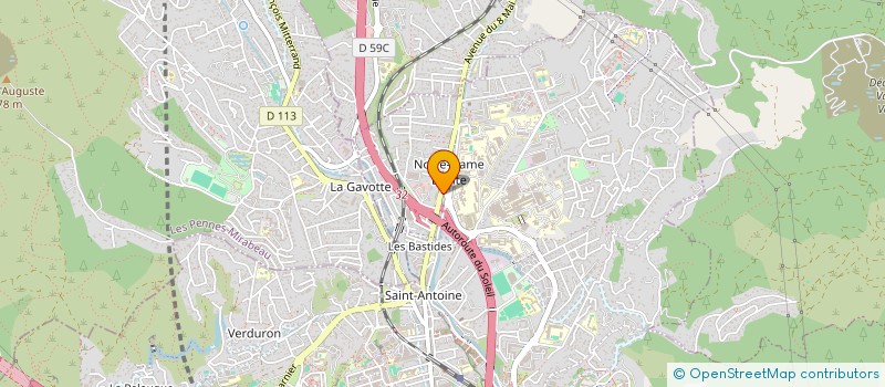 localisation de l'entreprise PRIMEUR DU PARADIS à MARSEILLE