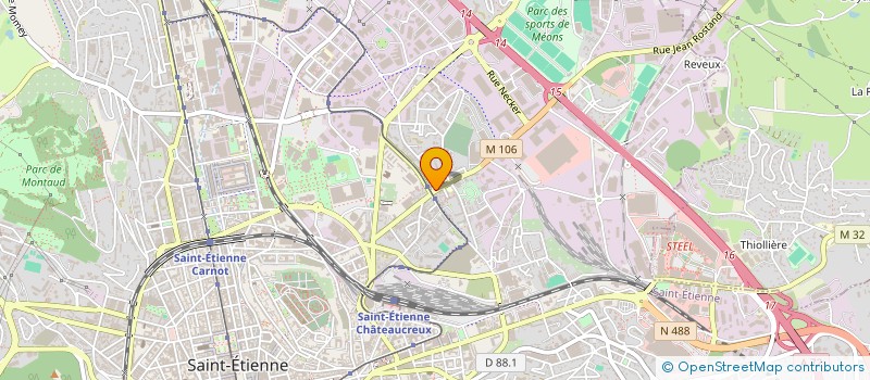 localisation de l'entreprise PRIMEUR DU SOLEIL à SAINT-ETIENNE