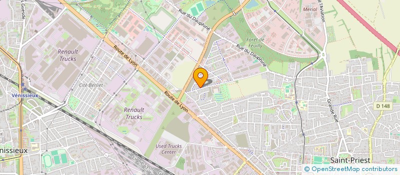 localisation de l'entreprise PRIMEUR DU SOLEIL  SAINT-PRIEST