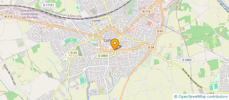 localisation de l'entreprise PRIMEUR DU SUD à LUNEL