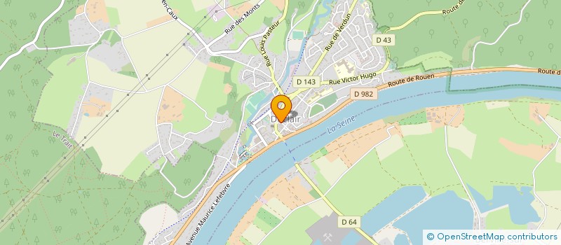 localisation de l'entreprise PRIMEUR DUCLAIR  DUCLAIR