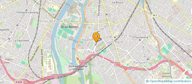 localisation de l'entreprise PRIMEUR LOCAL NABIO  TOULOUSE