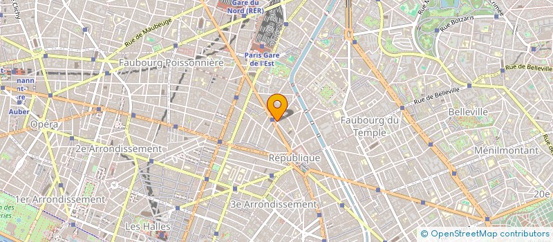 localisation de l'entreprise PRIMEUR LW  PARIS