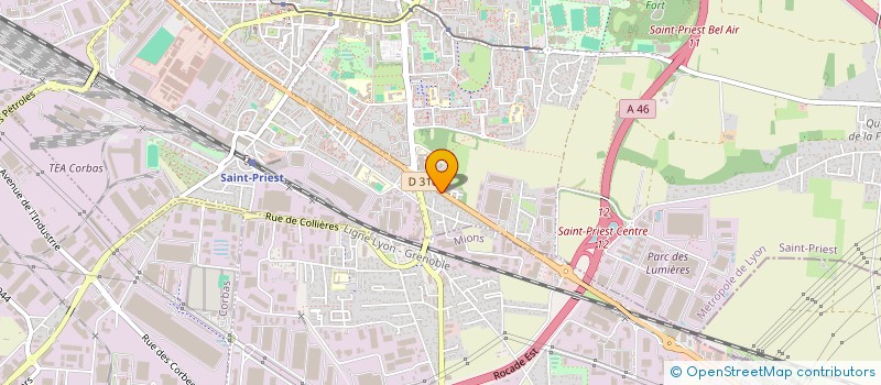 localisation de l'entreprise PRIMEUR MANSARD  SAINT-PRIEST