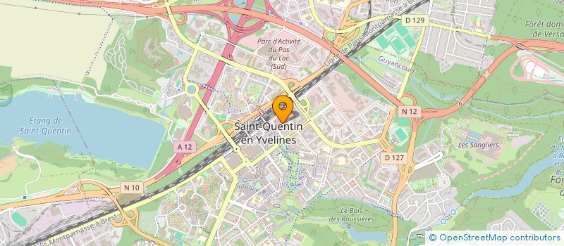 localisation de l'entreprise PRIMEUR PASSION  MONTIGNY-LE-BRETONNEUX