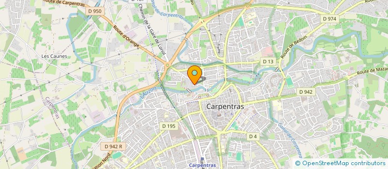 localisation de l'entreprise PRIMEUR REBAI ESSOULI à CARPENTRAS