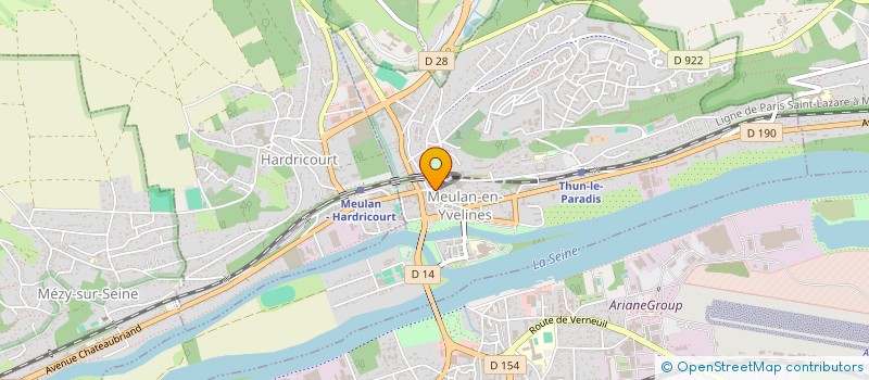 localisation de l'entreprise PRIMEUR SANA à MEULAN-EN-YVELINES