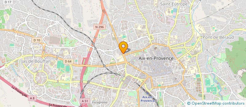 localisation de l'entreprise PRIMEUR VERTE COLLINE à AIX-EN-PROVENCE