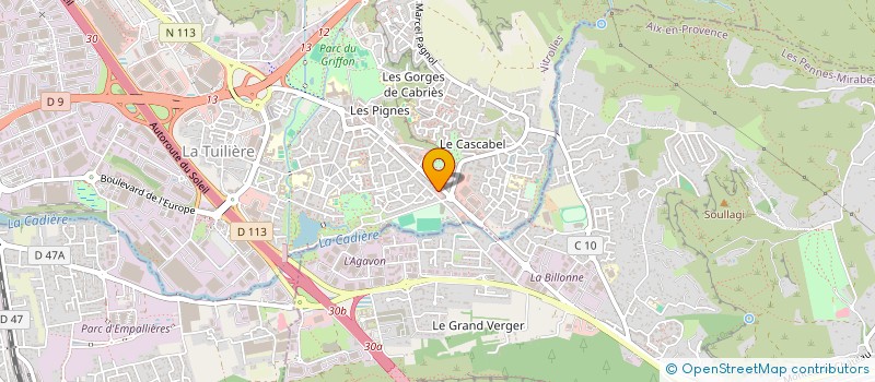 localisation de l'entreprise PRIMEUR VITROLLAIS  VITROLLES