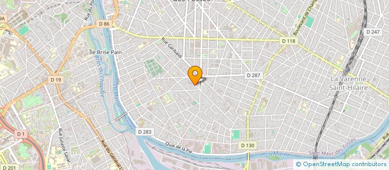 localisation de l'entreprise PRIMEURE94 à SAINT-MAUR-DES-FOSSES