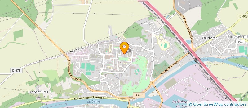 localisation de l'entreprise PRIMEURLAND à MONTEREAU-FAULT-YONNE