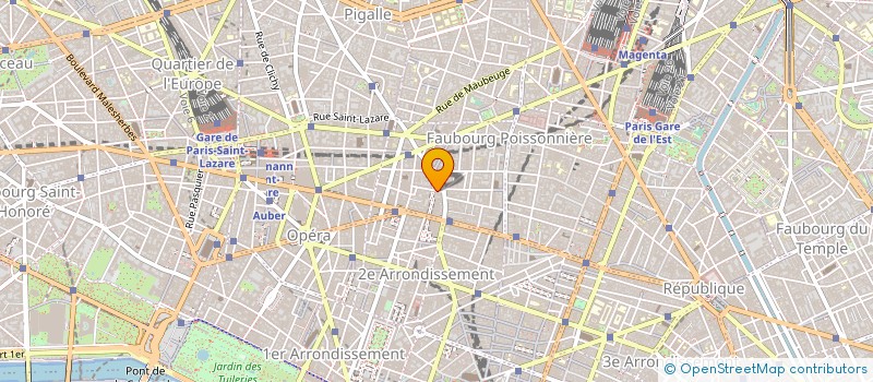 localisation de l'entreprise PRIMEURS 2000 à PARIS