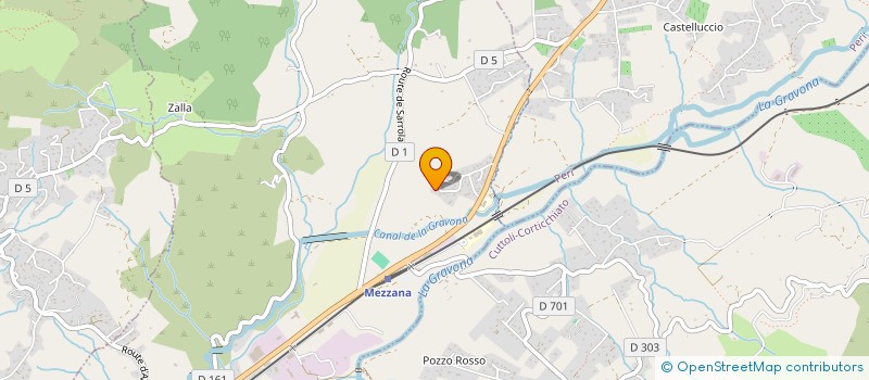 localisation de l'entreprise PRIMEURS D AJACCIO  SARROLA-CARCOPINO