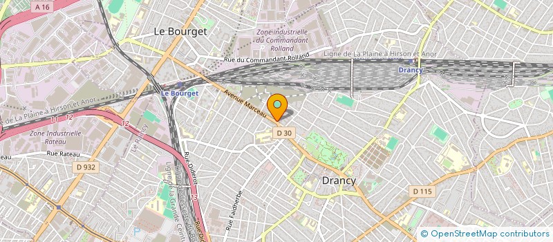 localisation de l'entreprise PRIMEURS DE DRANCY à DRANCY