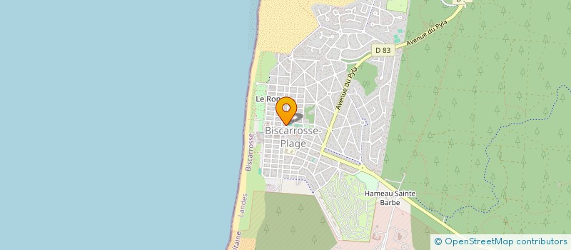 localisation de l'entreprise PRIMEURS DE GARONNE  BISCARROSSE