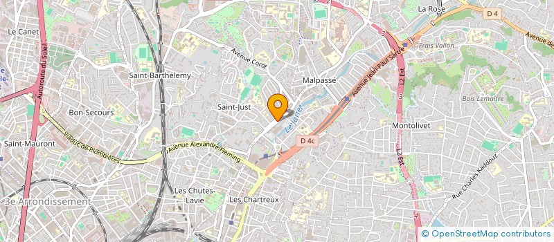 localisation de l'entreprise PRIMEURS DE PROVENCE à MARSEILLE