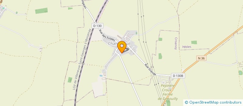 localisation de l'entreprise PRIMEURS DE RUNGIS  CHAMPDEUIL