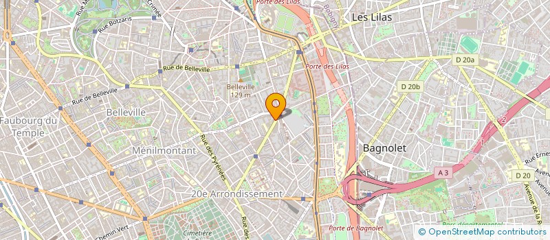 localisation de l'entreprise PRIMEURS DE SAINT FARGEAU à PARIS