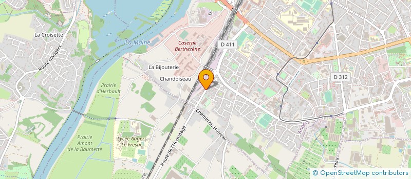 localisation de l'entreprise PRIMEURS DES GOURMETS à ANGERS