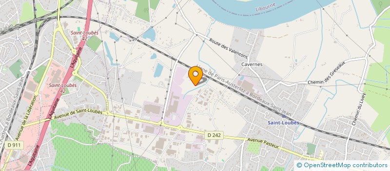 localisation de l'entreprise PRIMEURS DISTRIBUTION DU SUD OUEST à SAINT-LOUBES