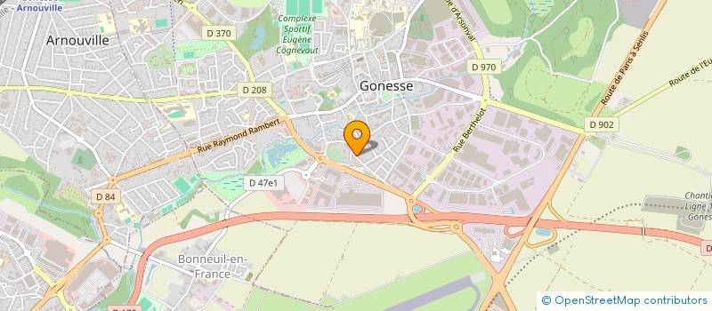localisation de l'entreprise PRIMEURS DU BELVEDERE à GONESSE