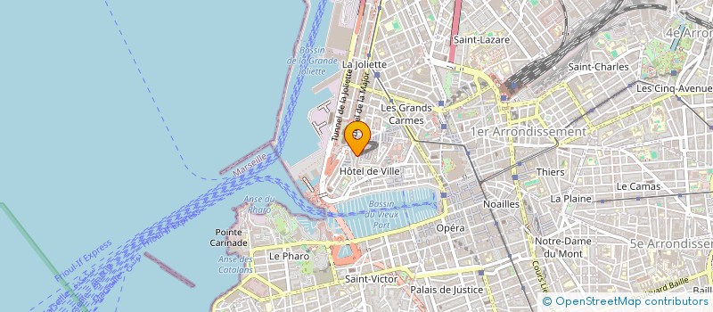 localisation de l'entreprise PRIMEURS IJT à MARSEILLE