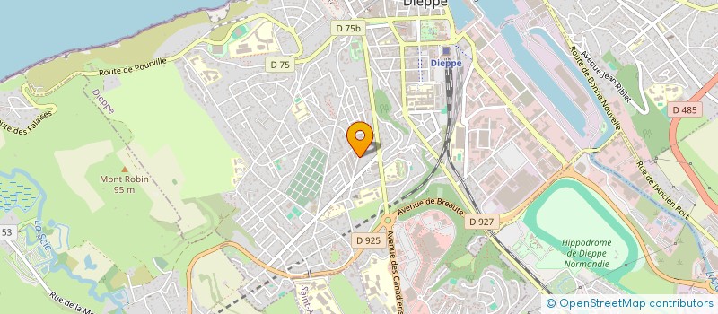 localisation de l'entreprise PRIMEURS SERVICE à DIEPPE