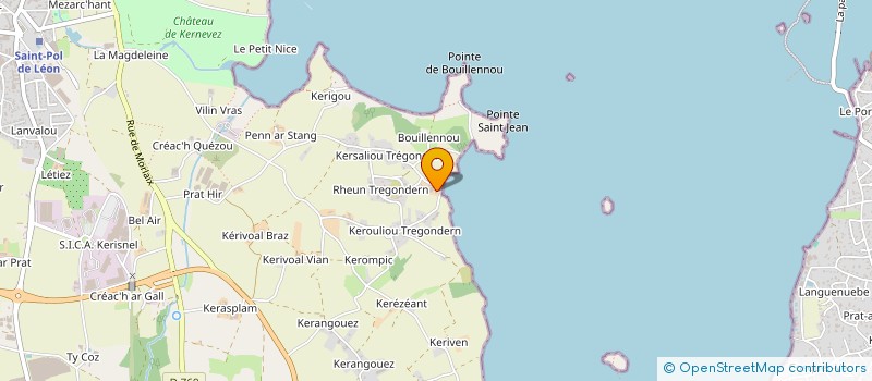 localisation de l'entreprise PRIMEVER IT  SAINT-POL-DE-LEON