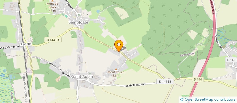 localisation de l'entreprise PRIMEVERE  SAINT-AUBIN